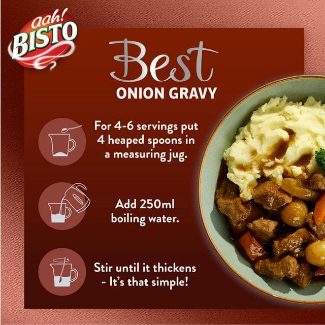 Bisto Best Onion Gravy Granules 230g - gallery image 4