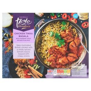 Sainsbury's Chicken Tikka Masala, Taste the Difference 400g (Meal for 1)