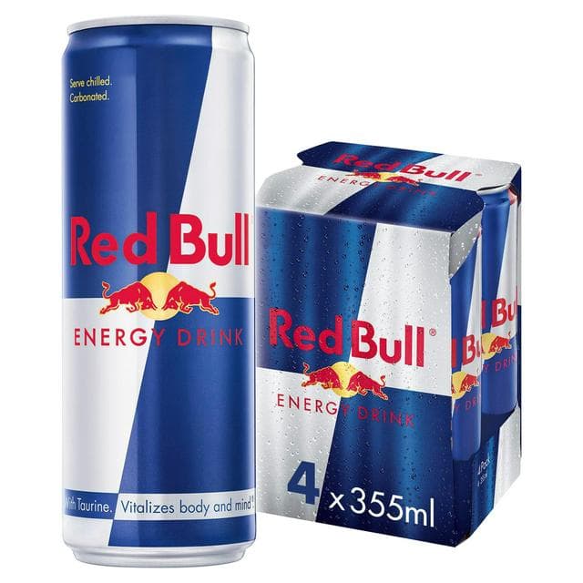 Red Bull Energy Drink 4x355ml - gallery image 1