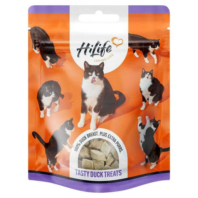 HiLife 100% Natural Duck Breast Cat Treats 10g - gallery image 1