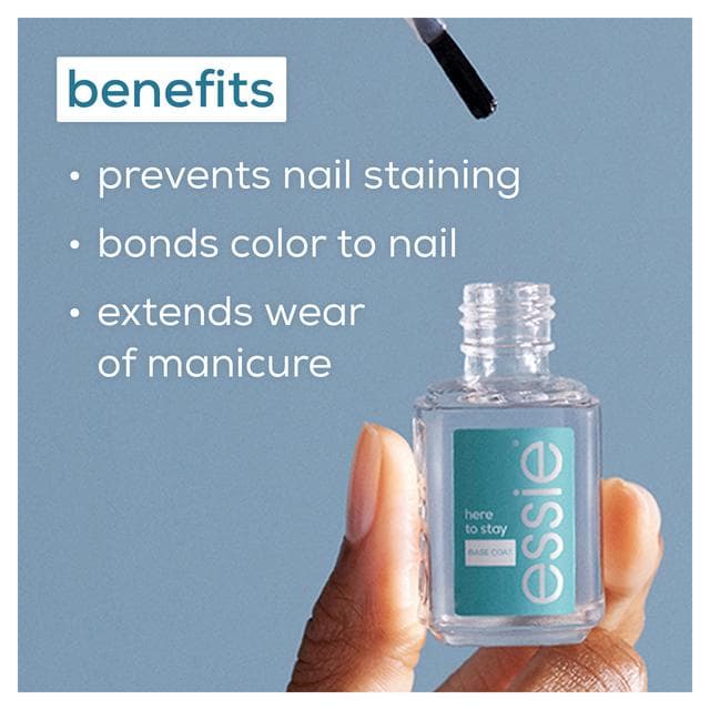 Essie Nail Care Here to Stay Nail Polish Base Coat 13.5ml - gallery image 5