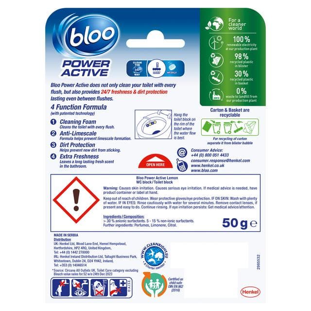 Bloo Power Active Lemon 50g - gallery image 2