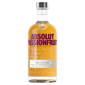 Absolut Passionfruit Flavored Vodka 70cl