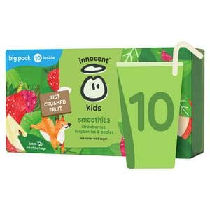 Innocent Kids Strawberries, Raspberries & Apples Smoothies 10 x 150ml