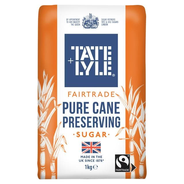 Tate & Lyle Fairtrade Pure Cane Preserving Sugar 1kg - gallery image 1