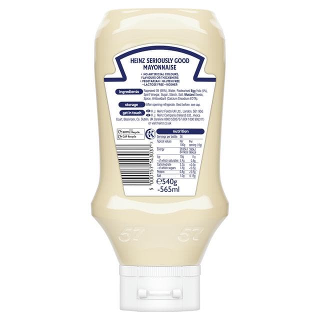 Heinz Seriously Good Mayonnaise 540g - gallery image 4