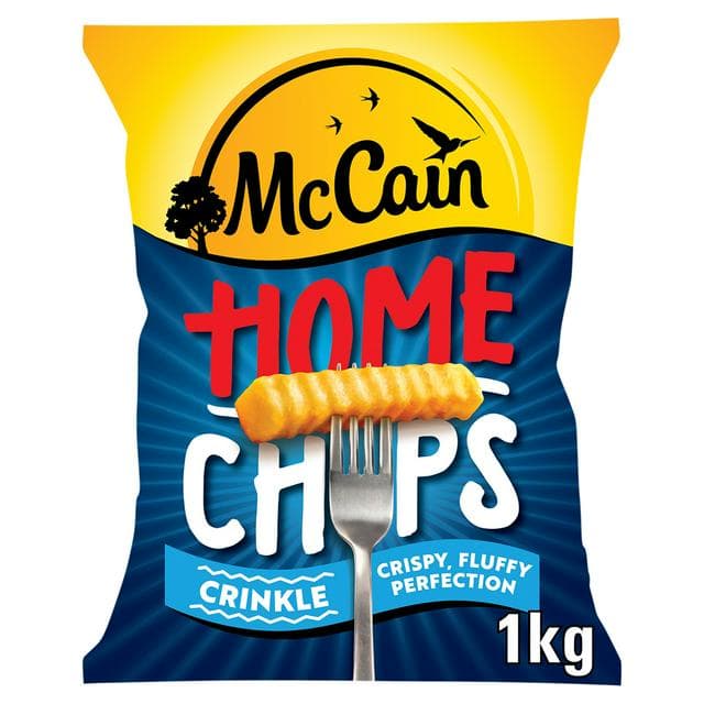 McCain Home Chips Crinkle 1kg - gallery image 1