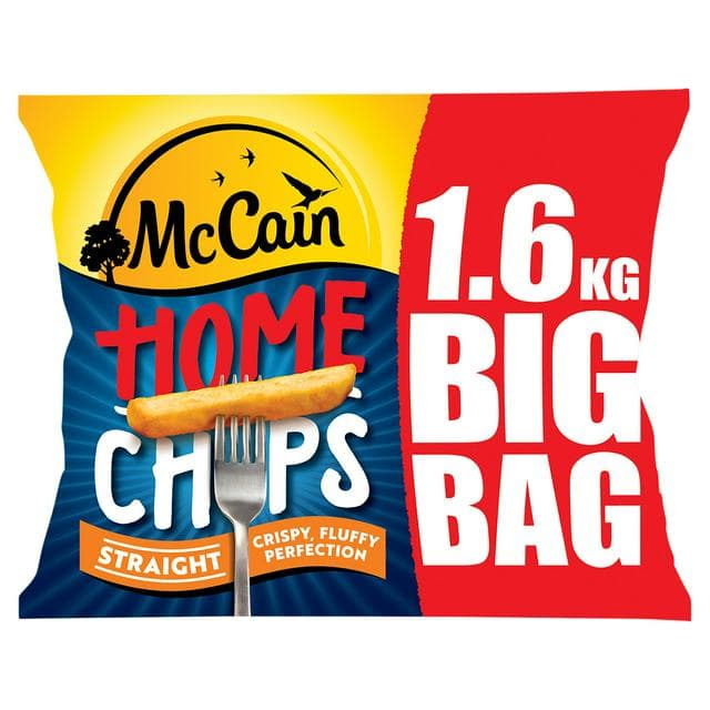 McCain Home Chips Straight 1.6kg - gallery image 1