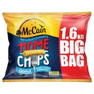 Mccain Home Chips Chips Crinkle 1.6kg
