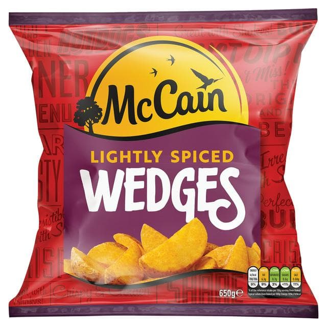 McCain Lightly Spiced Wedges 650g - gallery image 1