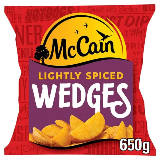 McCain Lightly Spiced Wedges 650g - gallery image 1