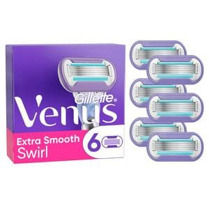 Gillette Venus Swirl Women's Razor Blades x6 Refills