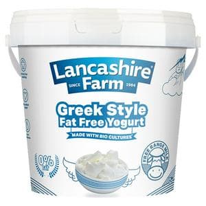 Lancashire Farm Greek Style Fat Free Yogurt 1kg
