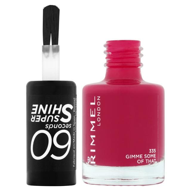 Rimmel London 60 Seconds Super Shine 335 Gimme Some of That Nail Polish 8ml - gallery image 1
