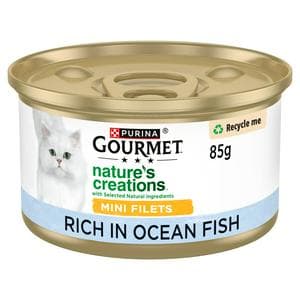 Gourmet Nature's Creations Ocean Fish Wet Cat Food 85g