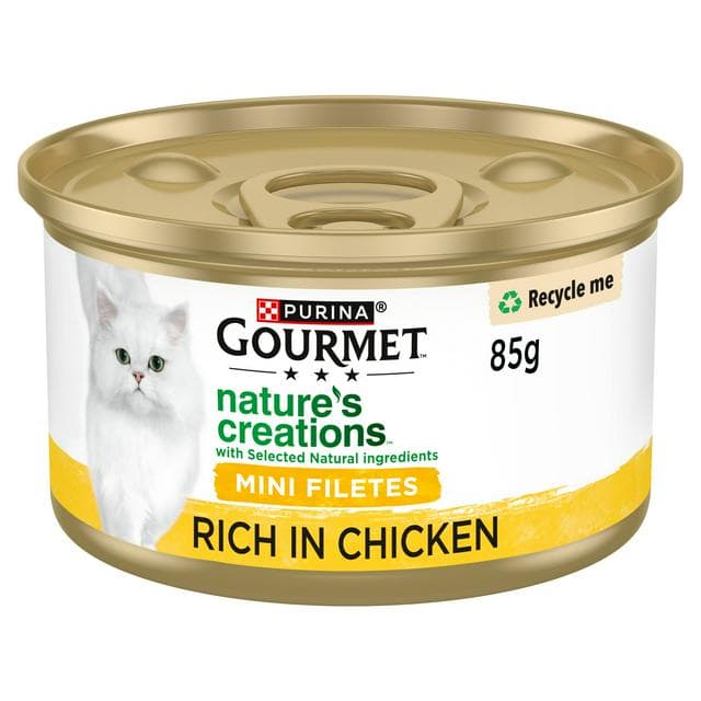 Gourmet Nature's Creations Chicken Wet Cat Food 85g - gallery image 1