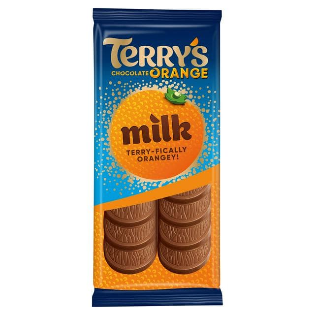 Terry's Chocolate Orange Milk Tablet 90g - gallery image 1