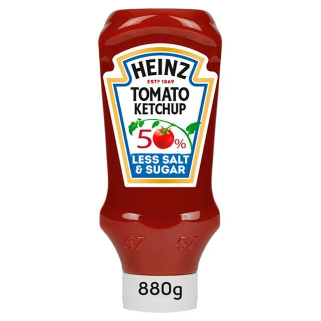 Heinz Tomato Ketchup 50% Less Sugar 880g - gallery image 1