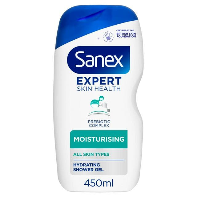 Sanex Expert Skin Health Moisturising Shower Gel Body Wash 450ml - gallery image 1