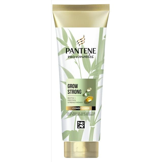 Pantene Grow Strong Conditioner with Bamboo & Biotin 275ml - gallery image 1