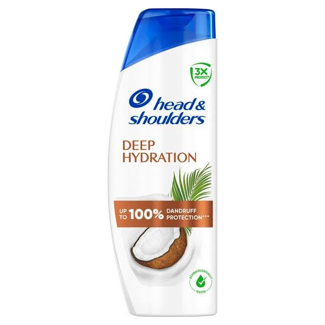 Head & Shoulders Anti Dandruff Shampoo, Deep Hydration with Coconut Oil 400ml - gallery image 1