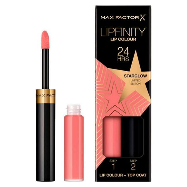 Max Factor Lipfinity 2-Step Long-Lasting Lipstick Rising Stars Collection 80 Starglow 5g - gallery image 1