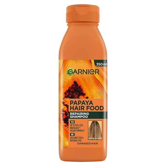 Garnier Ultimate Blends Repairing Hair Food Papaya Shampoo for Damaged Hair 350ml - gallery image 1