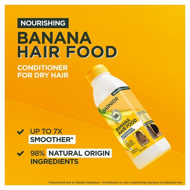 Garnier Ultimate Blends Nourishing Hair Food Banana Conditioner for Dry Hair 350ml - gallery image 3