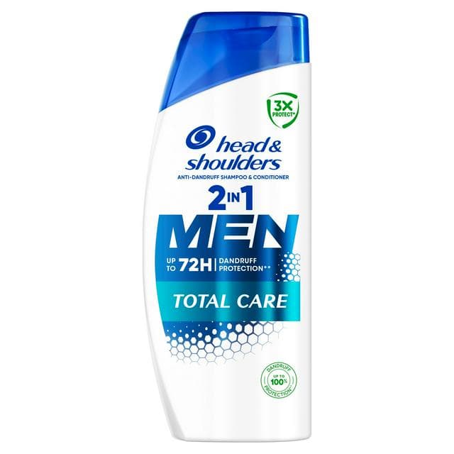 Head & Shoulders Men Total Care Anti Dandruff 2in1 Shampoo 330ml - gallery image 1