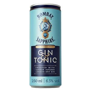 Bombay Sapphire Gin & Tonic Premix Cocktail 25cl