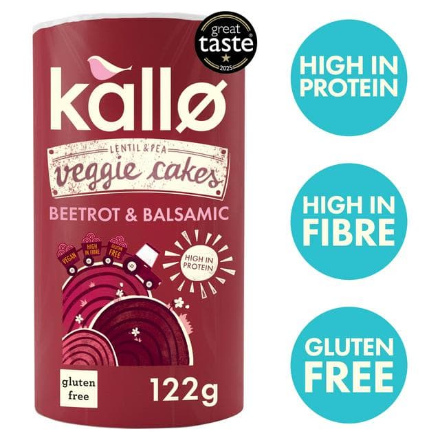 Kallo Beetrooot Veggie Cake 122g - gallery image 1