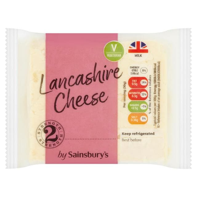 Sainsbury's Lancashire Cheese 250g - gallery image 1
