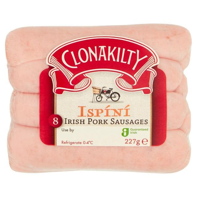 Clonakilty Irish Pork Sausages x8 227g - gallery image 1