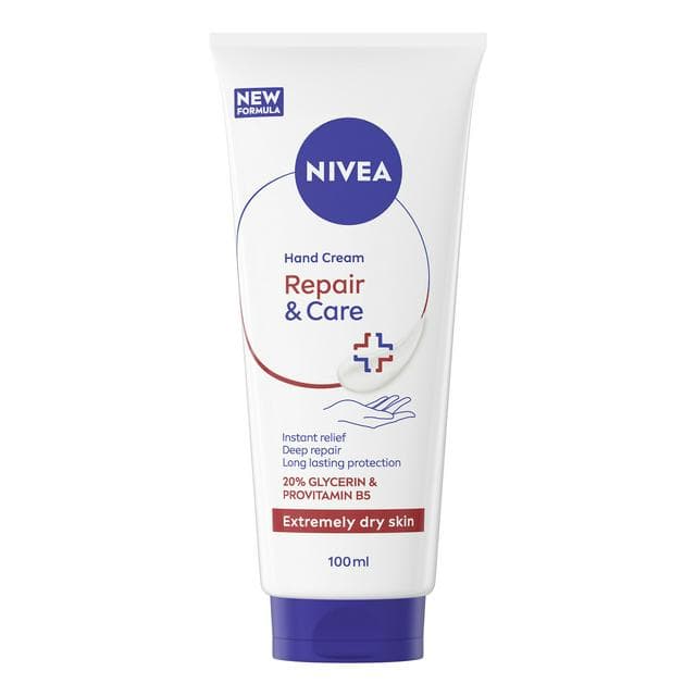 Nivea 3 in 1 Repair Hand Cream 100ml - gallery image 1