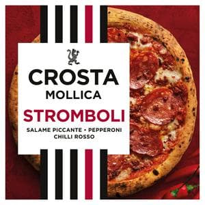 Crosta & Mollica Stromboli Sourdough Pizza Spicy Salami & Pepperoni 447g