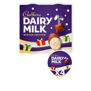 Cadbury Creme Egg 4 x 60g Chocolate Dessert Pots