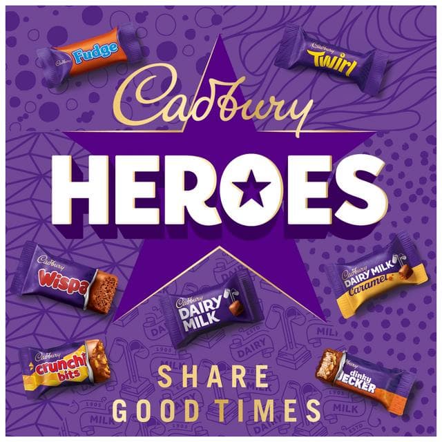Cadbury Heroes 270g Chocolate Pouch - gallery image 2