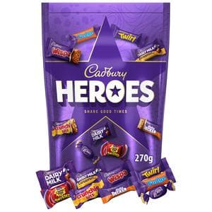 Cadbury Heroes 270g Chocolate Pouch