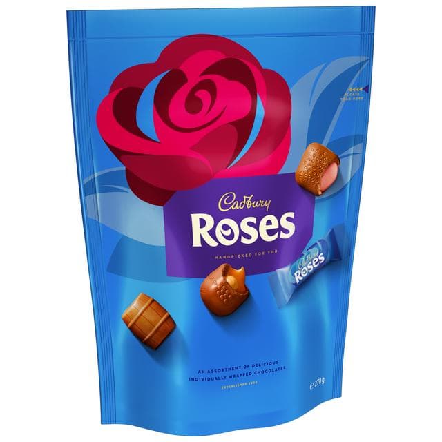 Cadbury Roses 270g Chocolate Pouch - gallery image 4