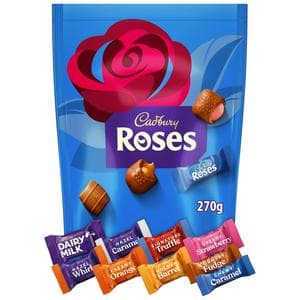 Cadbury Roses 270g Chocolate Pouch