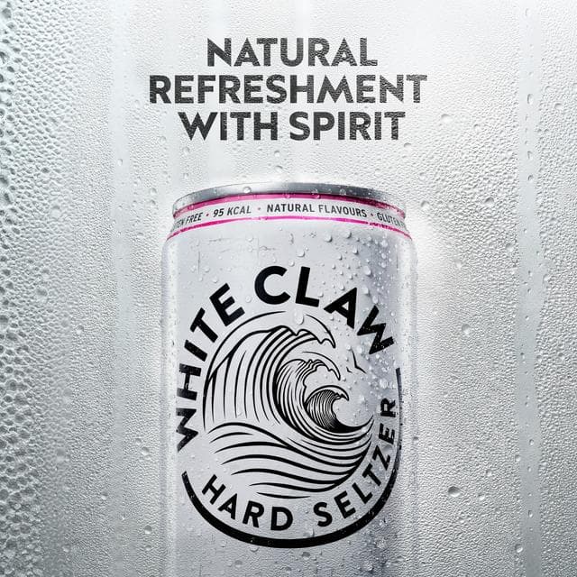 White Claw Hard Seltzer Black Cherry 330ml - gallery image 3