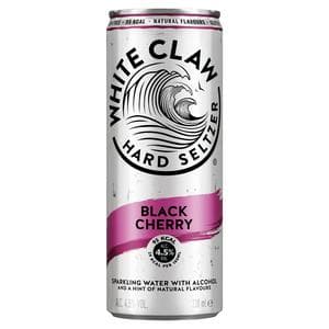 White Claw Hard Seltzer Black Cherry 330ml