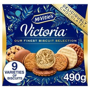McVitie's Victoria 490g Classic Biscuit Selection Box