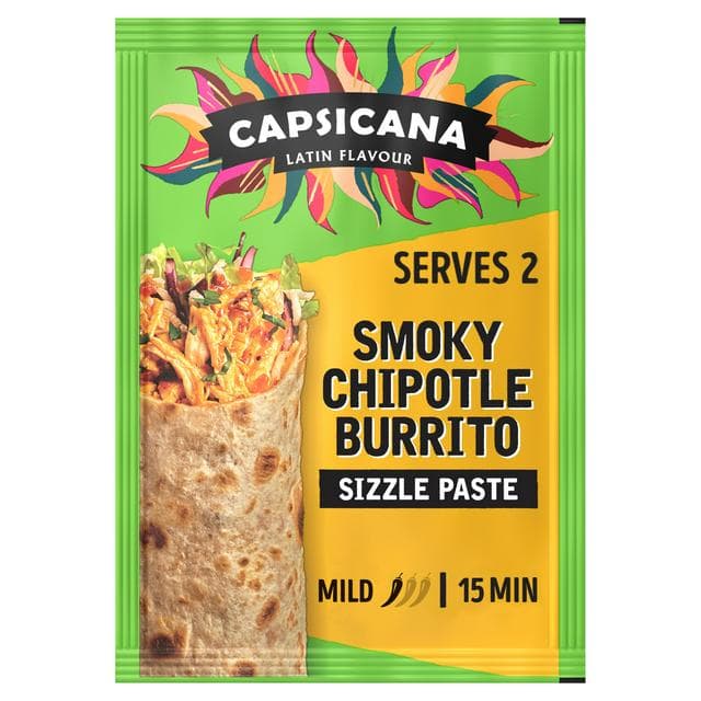 Capsicana Mexican Tomato & Chipotle Tinga Cooking Paste 60g - gallery image 1