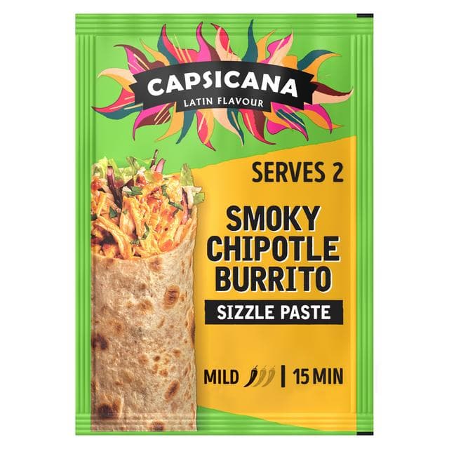 Capsicana Mexican Tomato & Chipotle Tinga Cooking Paste 60g - gallery image 2