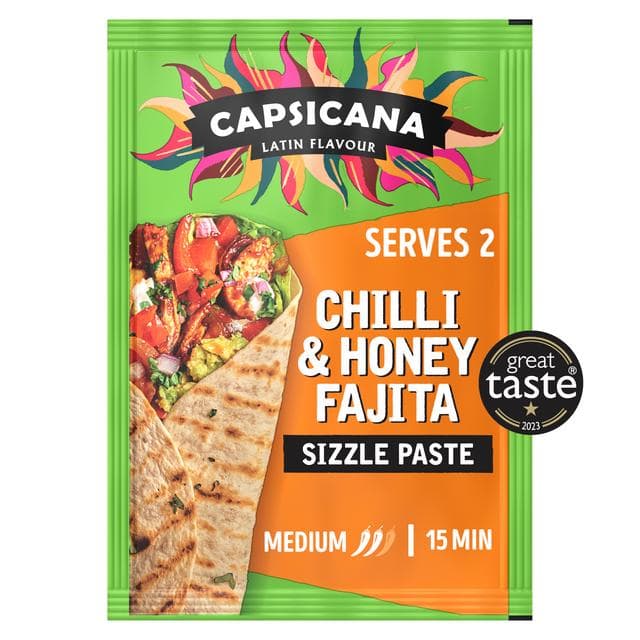 Capsicana Mexican Chilli & Honey Cooking Paste 60g - gallery image 2