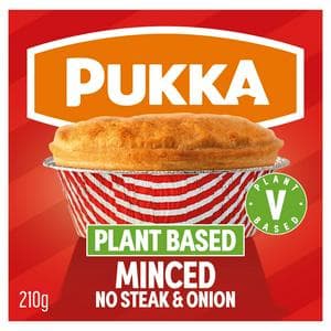 Pukka Vegan Minced Steak & Onion Pie 210g