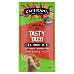 Capsicana Tasty Taco Seasoning Mix 28g