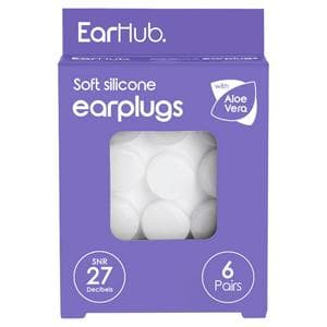 Earhub Sleepwell Silicone Earplugs