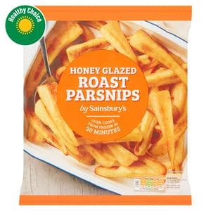 Sainsbury's Honey Glazed Roast Parsnips 600g